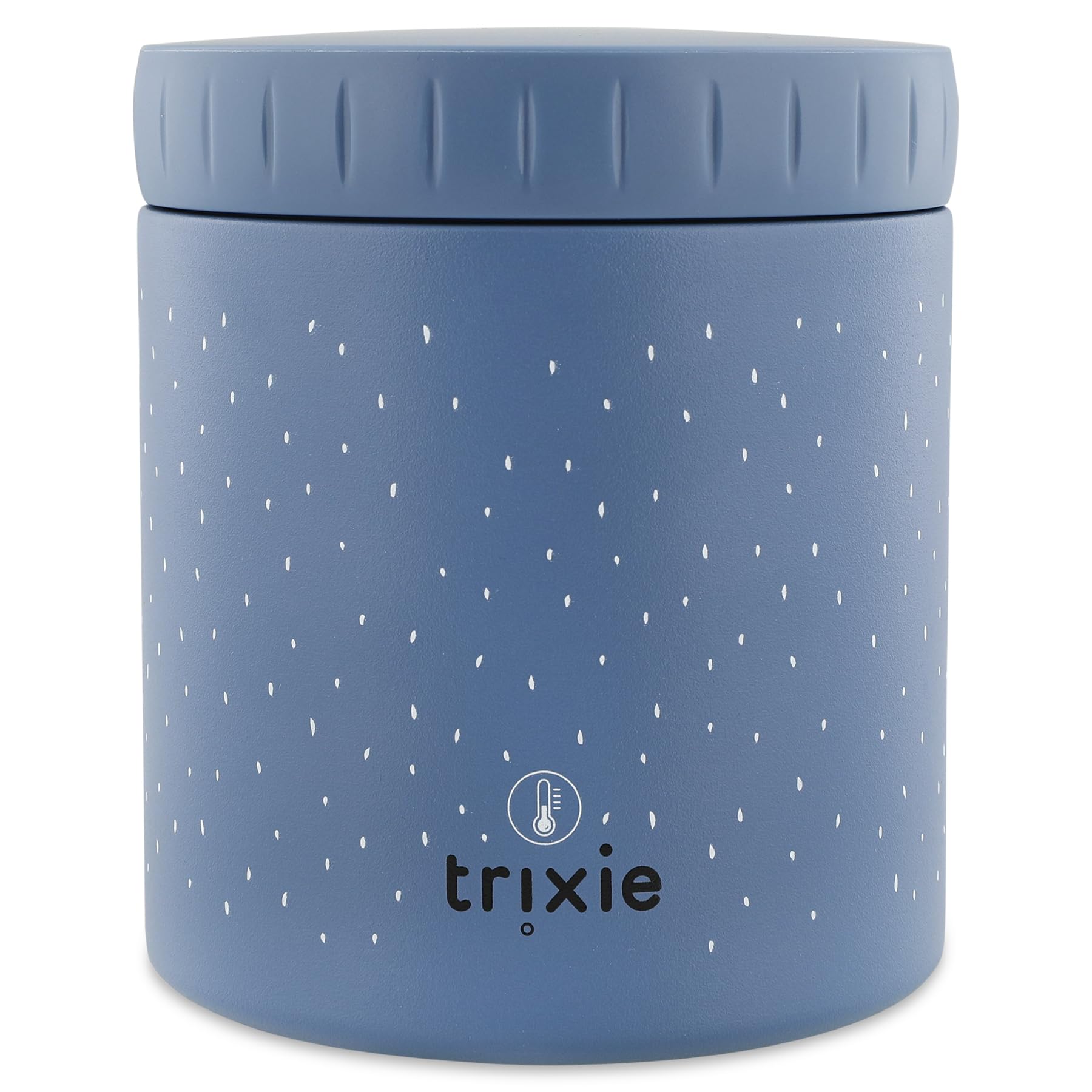 Trixie - Isolierte Lunchbox aus Edelstahl, 500 ml – Lebensmittelbehälter für Mittagessen/Snacks (Mrs. Elefant)
