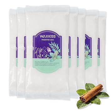 Paraffin Wax for Hand and Feet, 6 pack Paraffin Wax of Cinnamon&Peppermint