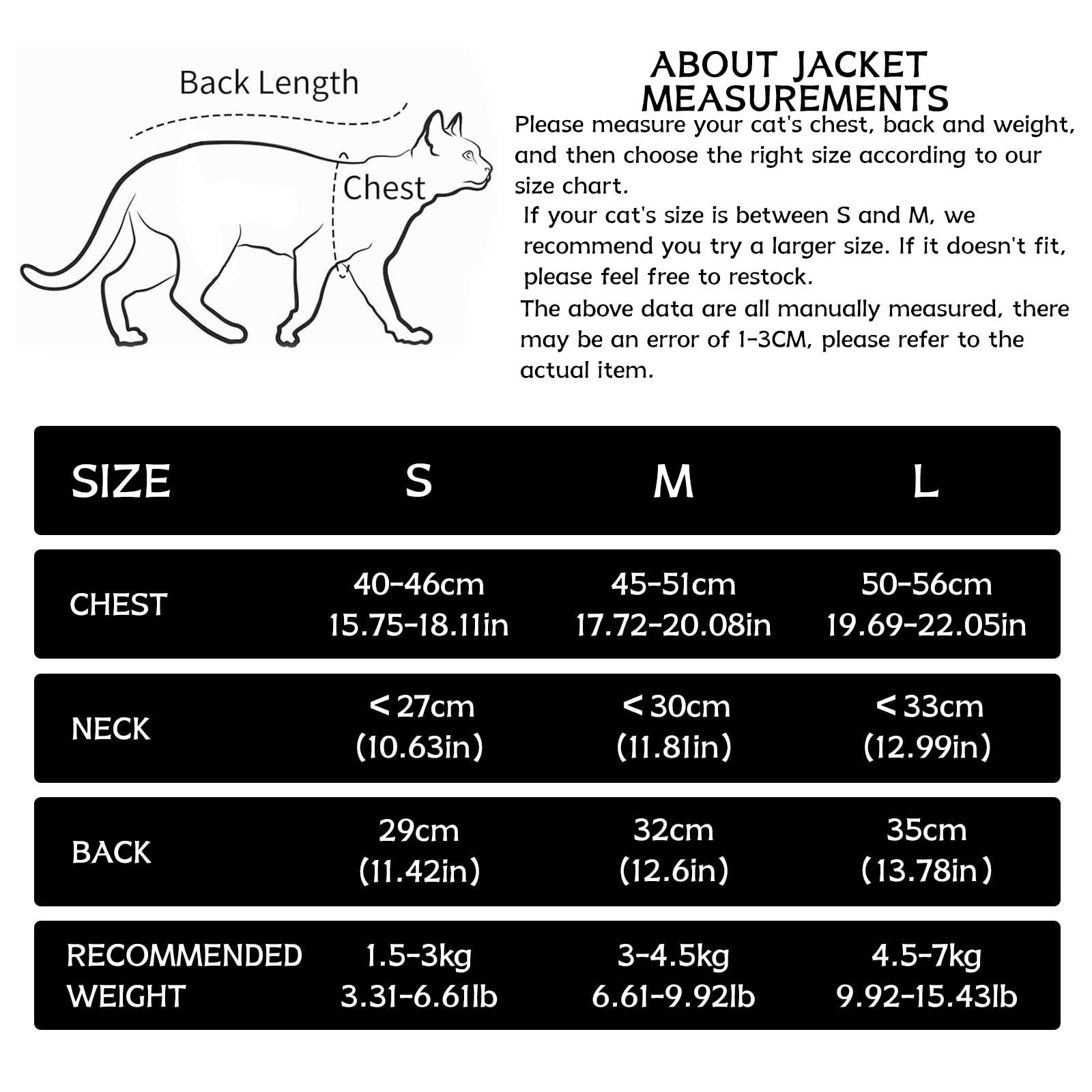 Manteau d'hiver pour Chat,Veste pour Chat et Chien Coupe-Vent et Chaud,Vêtements pour Chat,Manteau Chaud pour Animaux,Pull-Over pour Chat,pour Chats de Petite, Moyenne et Grande Taille (Gris,S,1)