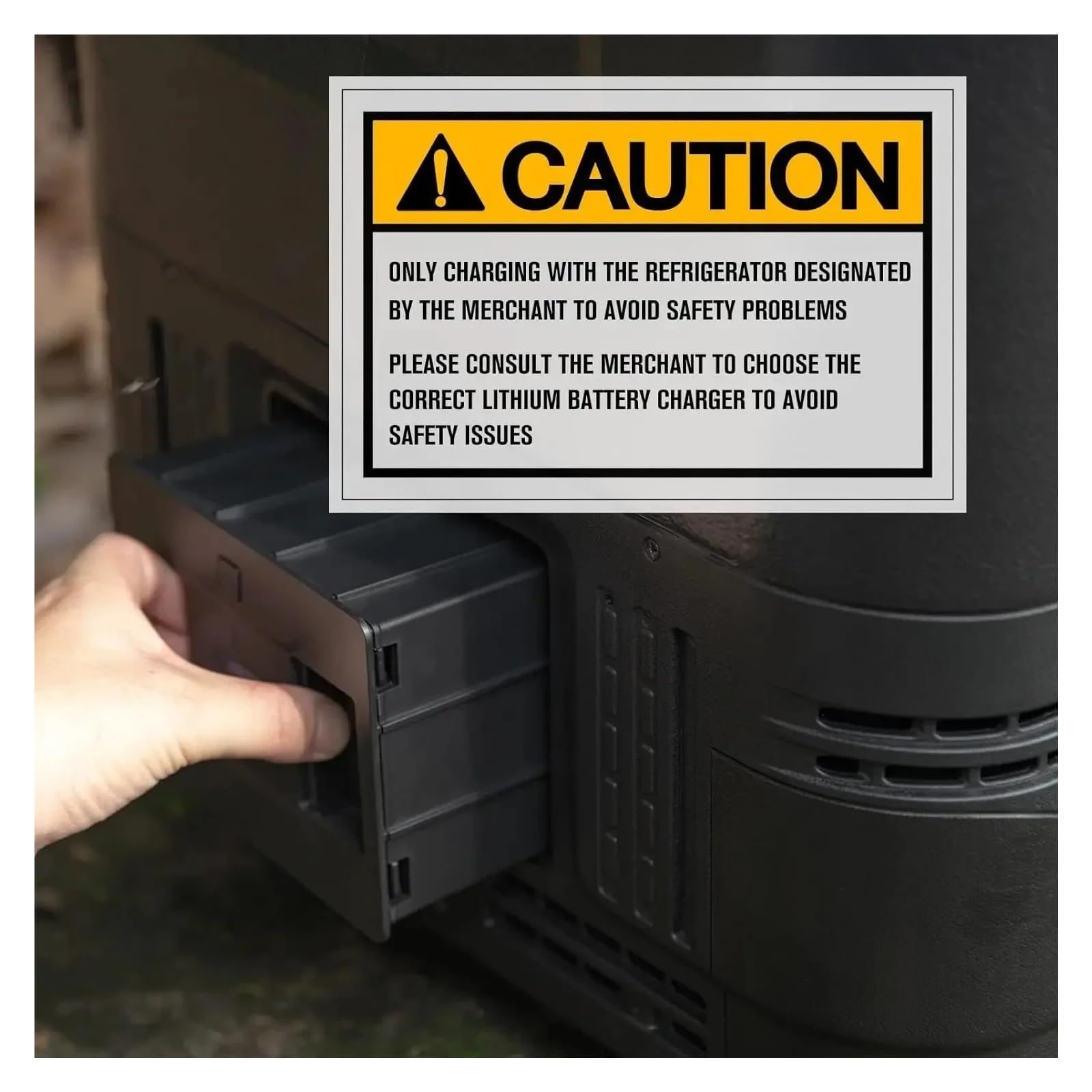 Tragbarer Autokühlschrank Mit 15600 MAh Akku - Kompatibel Mit Alpicool Modellen Für Camping & Roadtrips