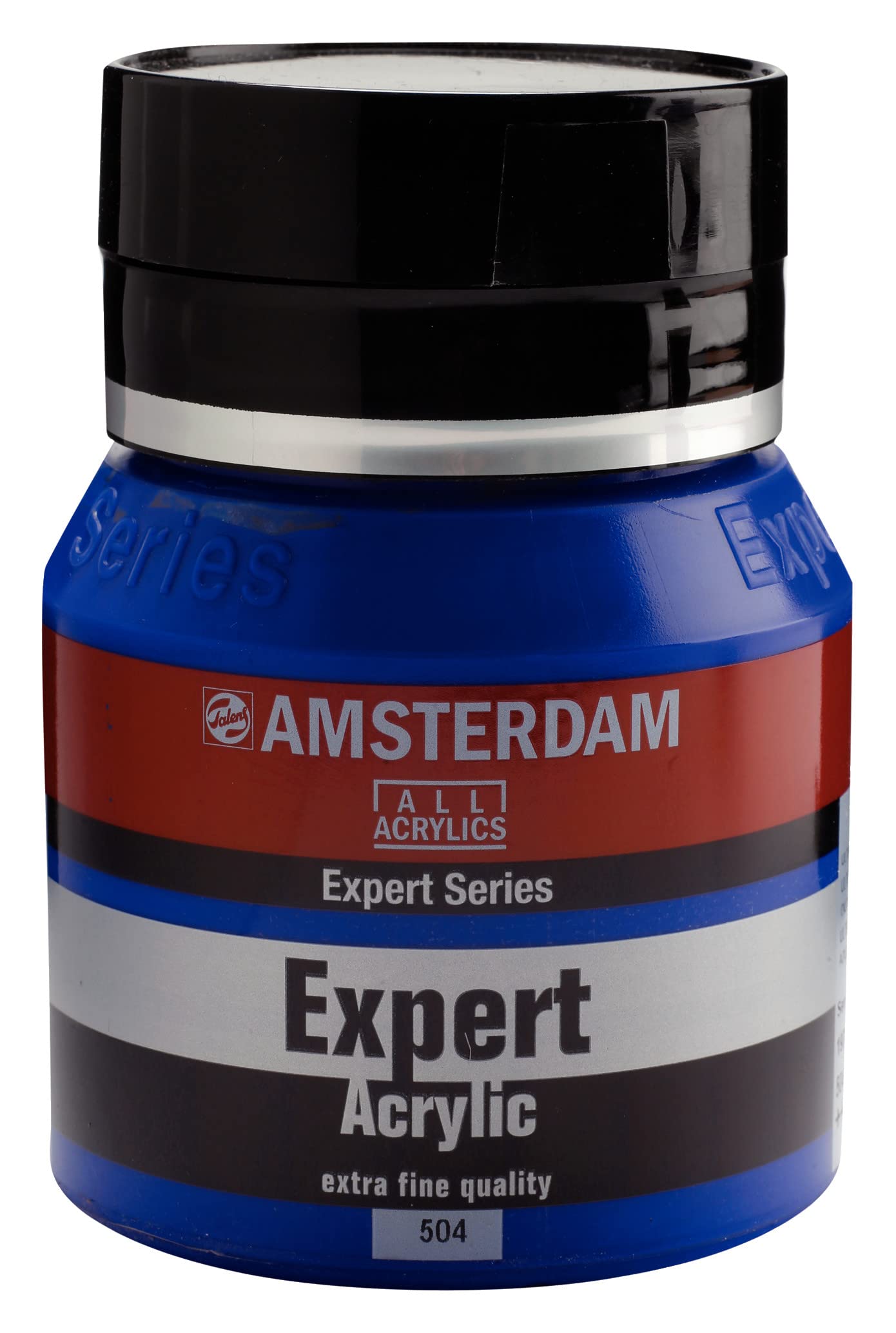 Amsterdam Expert Series Acrylic Jar 400 ml - Ultramarine 504 - High Lightfastness - Professional Heavy Body Paint