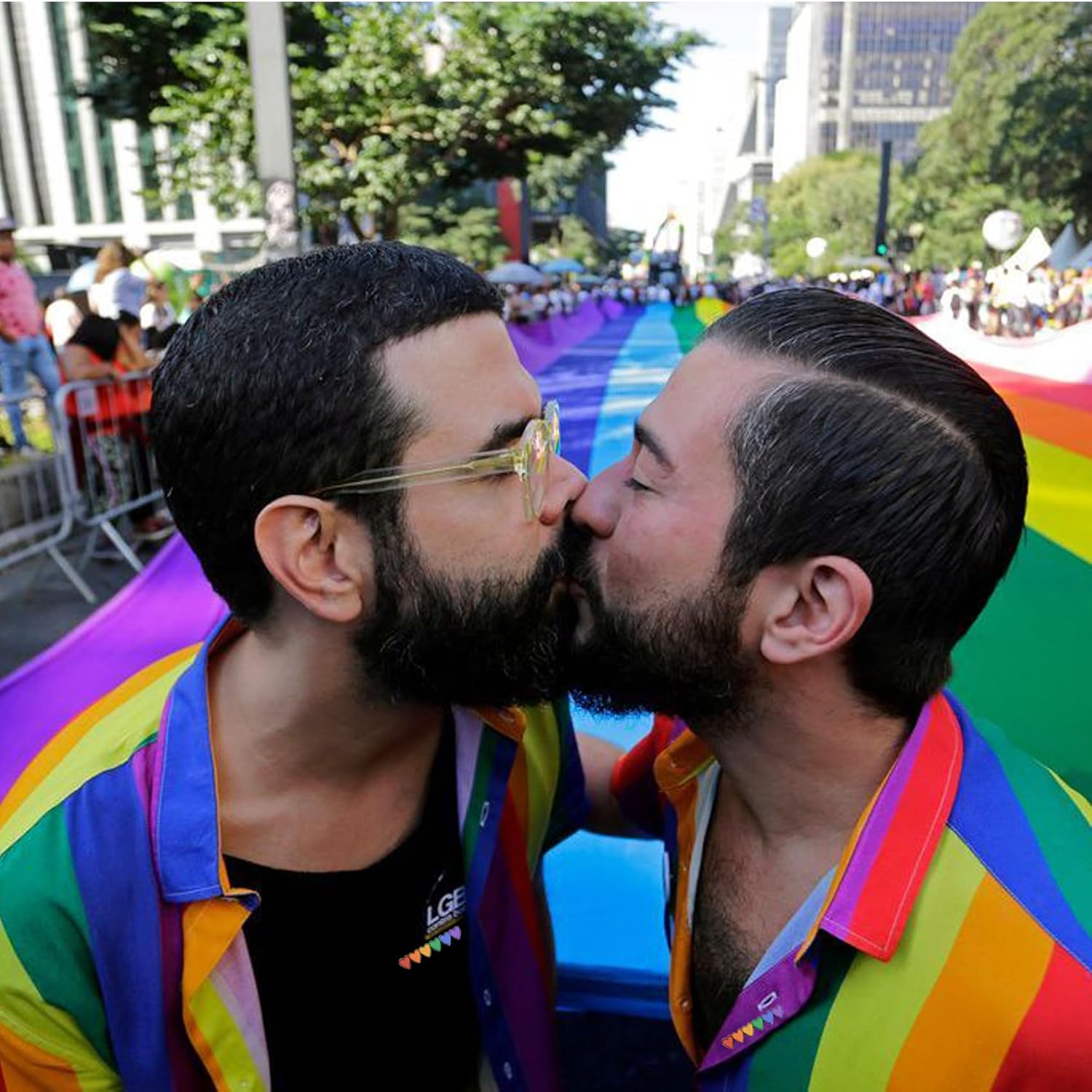 Pride Pins New Progress Lapel Pins LGBTQ Rainbow Multiple Love Hearts Pins for Men and Women Boys Girls Clothes Bags Hats Jackets Backpacks 6/12/50/100Pcs - Image 5