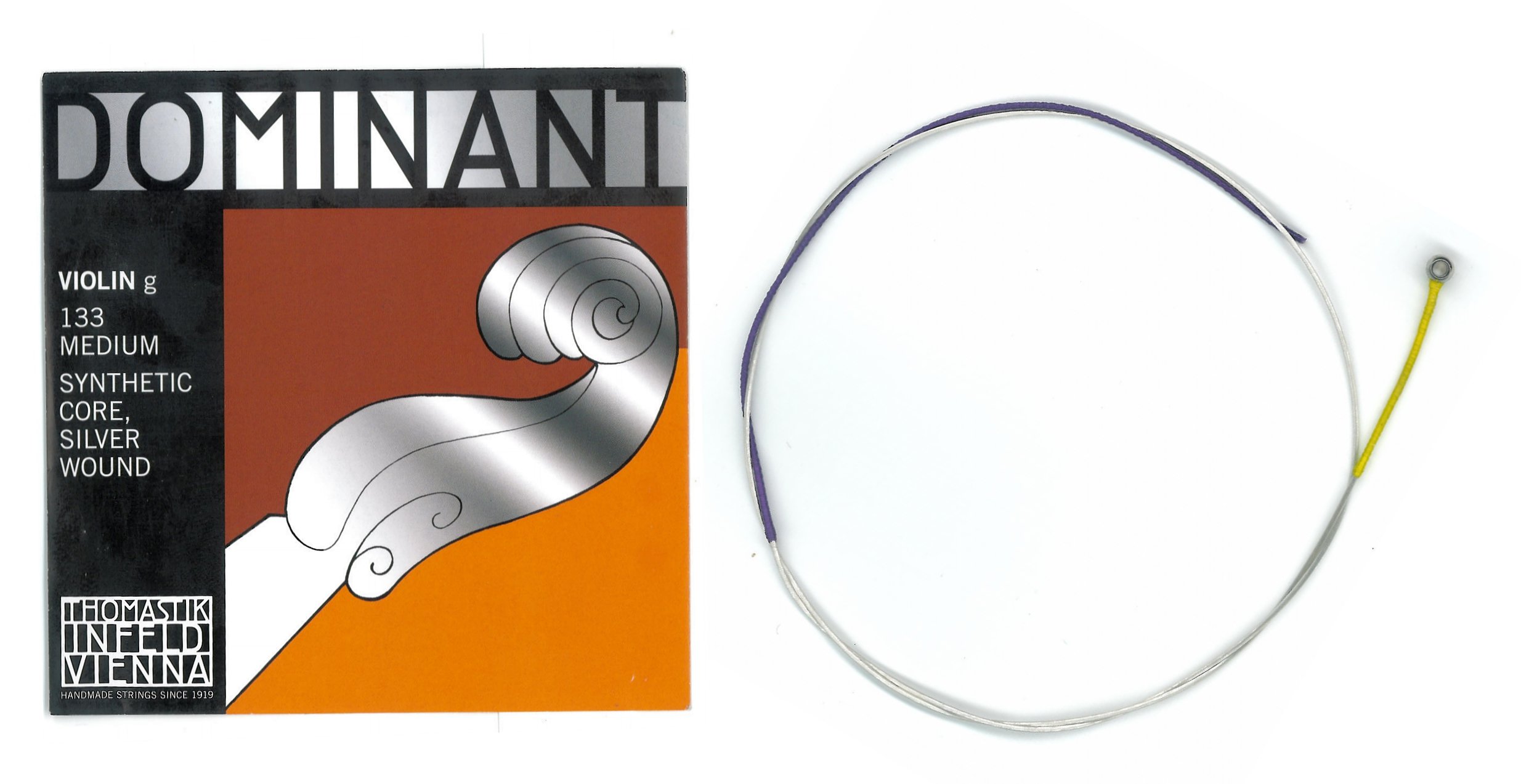 Thomastik Dominant 135 MEDIUM - 4/4 Violin Saitensatz [original Infeld Viena Handmade Strings]