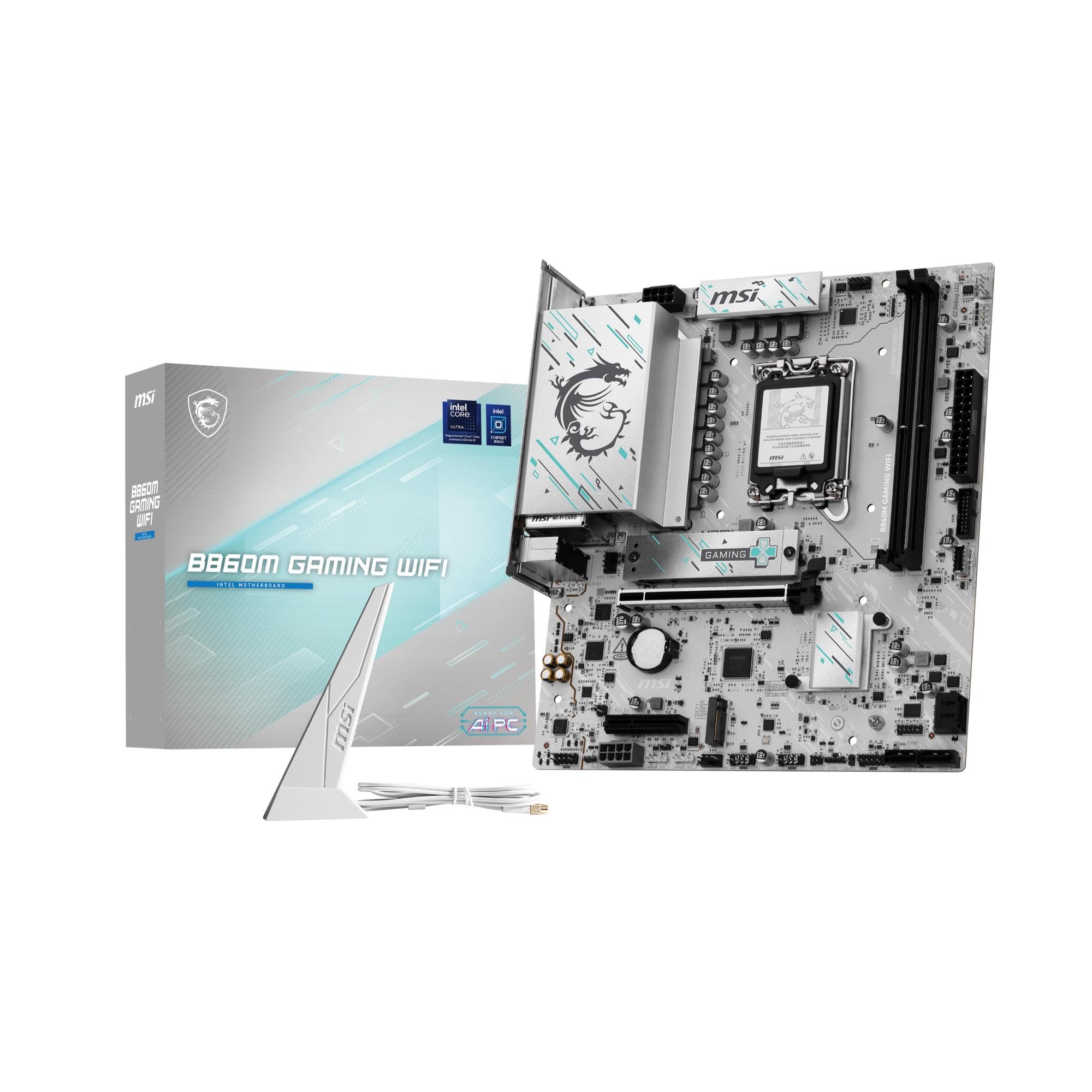 Amazon.in: Buy MSI B860M Gaming WiFi Motherboard, mATX - Supports