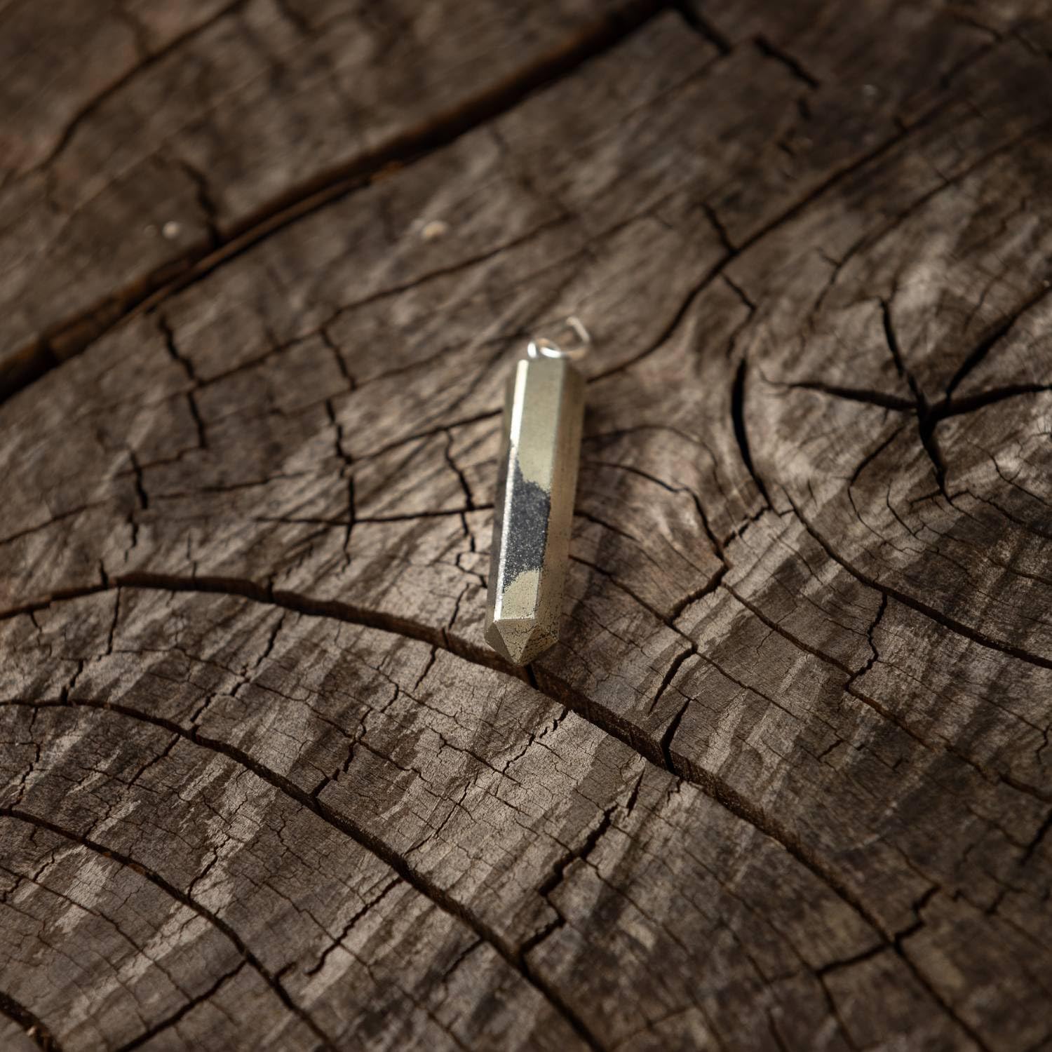 Ayana Crystals Handcrafted Pyrite Pendant Necklace - Ethically Sourced Raw Pyrite Crystal for Spiritual and Emotional Healing, Chakra Balancing, Zodiac Leo Birthstone - Image 5