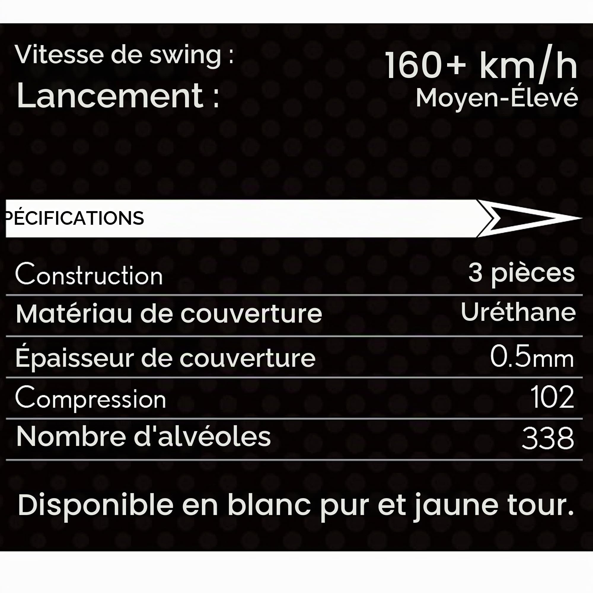 Srixon Z-Star XV – Balle de Golf Haute Performance |Niveau Tour |Distance & Spin Extrêmes | Noyau FastLayer DG Core 2.0 | Revêtement Spin Skin+ | Contrôle & Toucher Doux