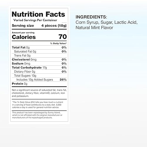 Miniatura 2 de Crystal Clear Mints - 3 libras - Caramelos duros de menta transparentes refrescantes y elegantes después de la cena - Surtido de dulces vintage