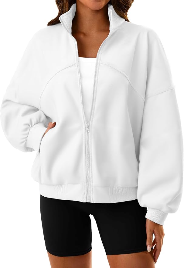 Women's Fleece Zip Up Sweatshirt