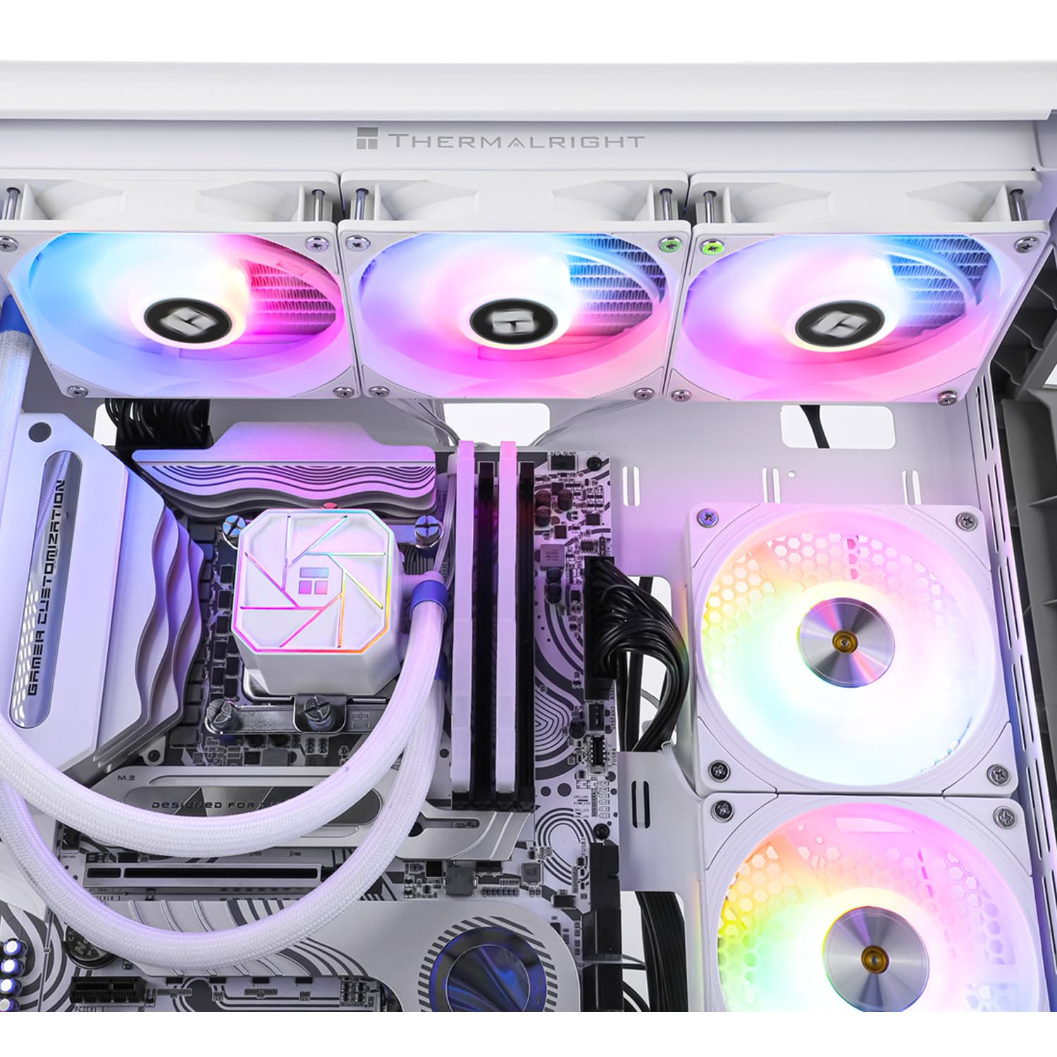 Amazon.co.jp: Thermalright AQUA ELITE 360 WHITE V3液体CPUクーラー