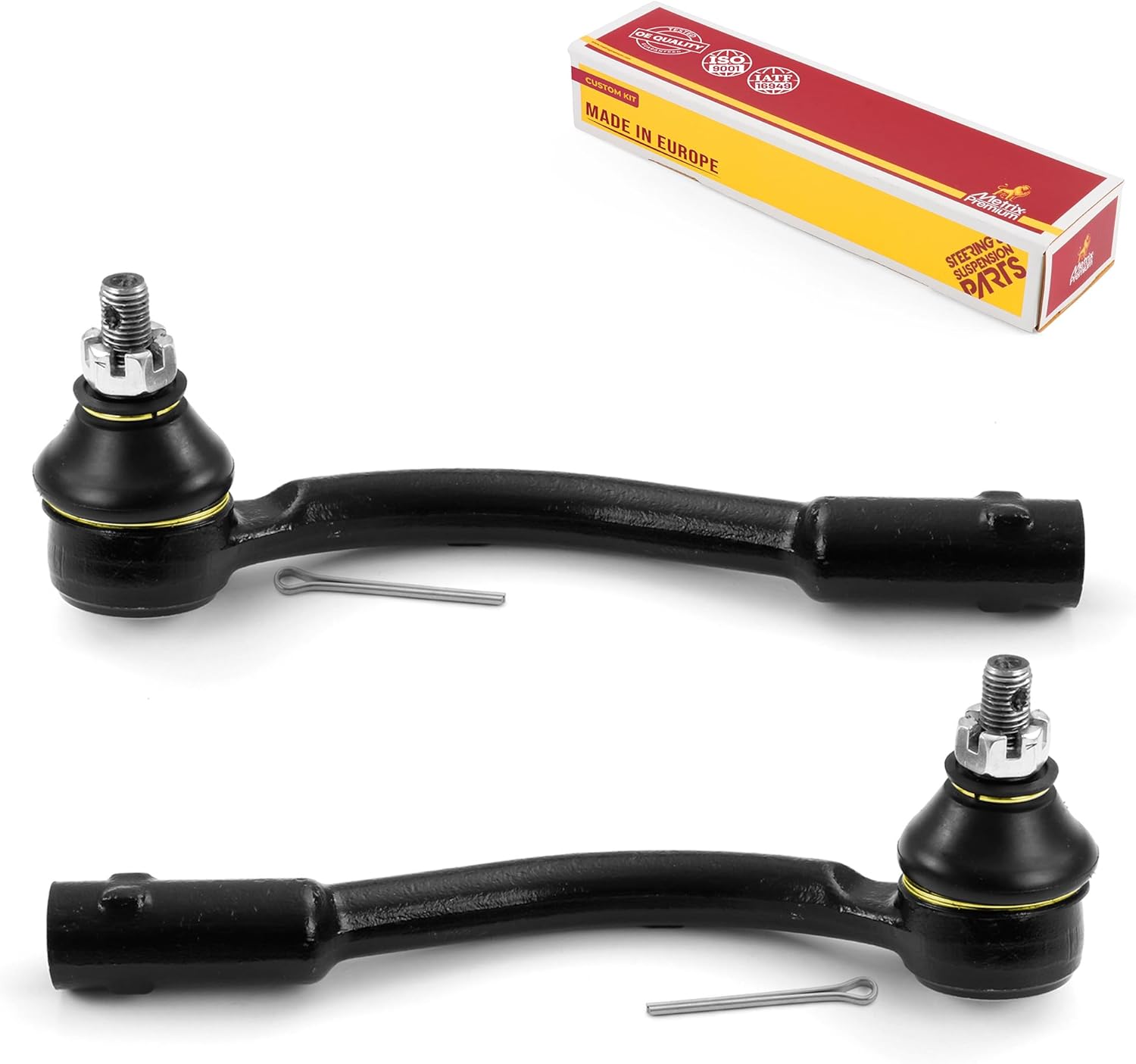 Metrix Premium Outer Tie Rod End Kit for 2010-2013 Kia Soul - Left & Right ES801190 ES801189, Made in Europe, Exceeds OEM