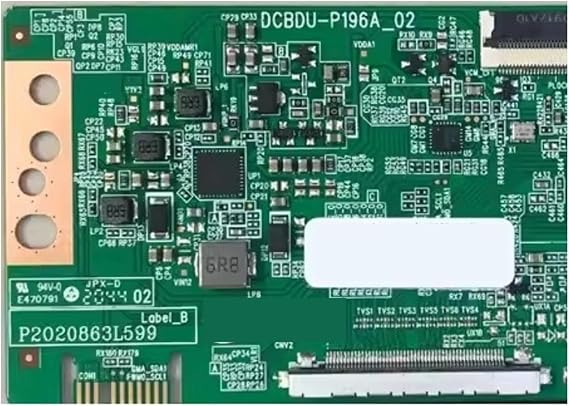 لوحة تلفزيون Tcon CC500PV6D واجهة LVDS تعمل بعد اختبارها بالكامل (4K)