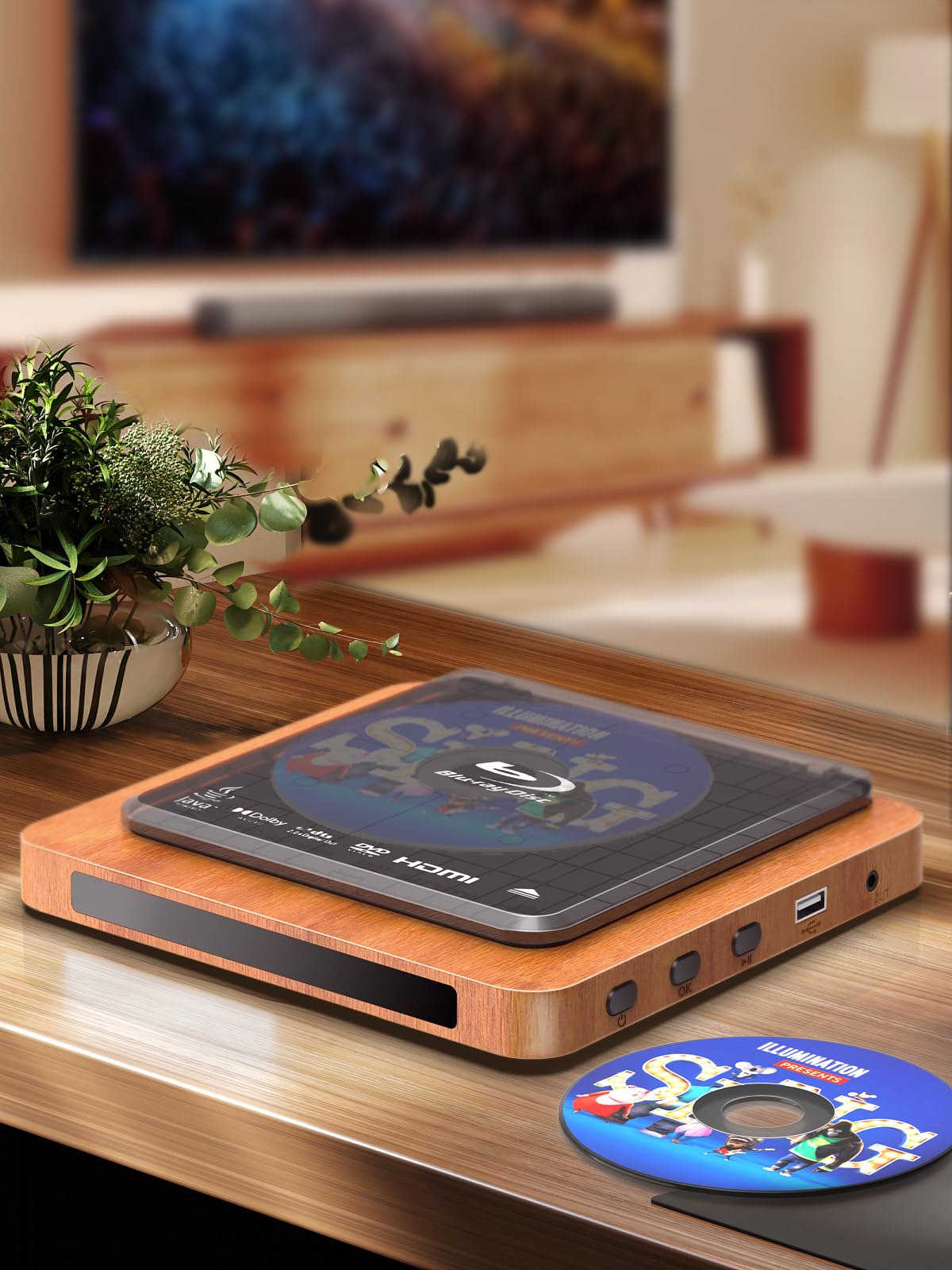 Amazon.com: 2025 Blu-ray Player with HDMI/AV Cables & Remote