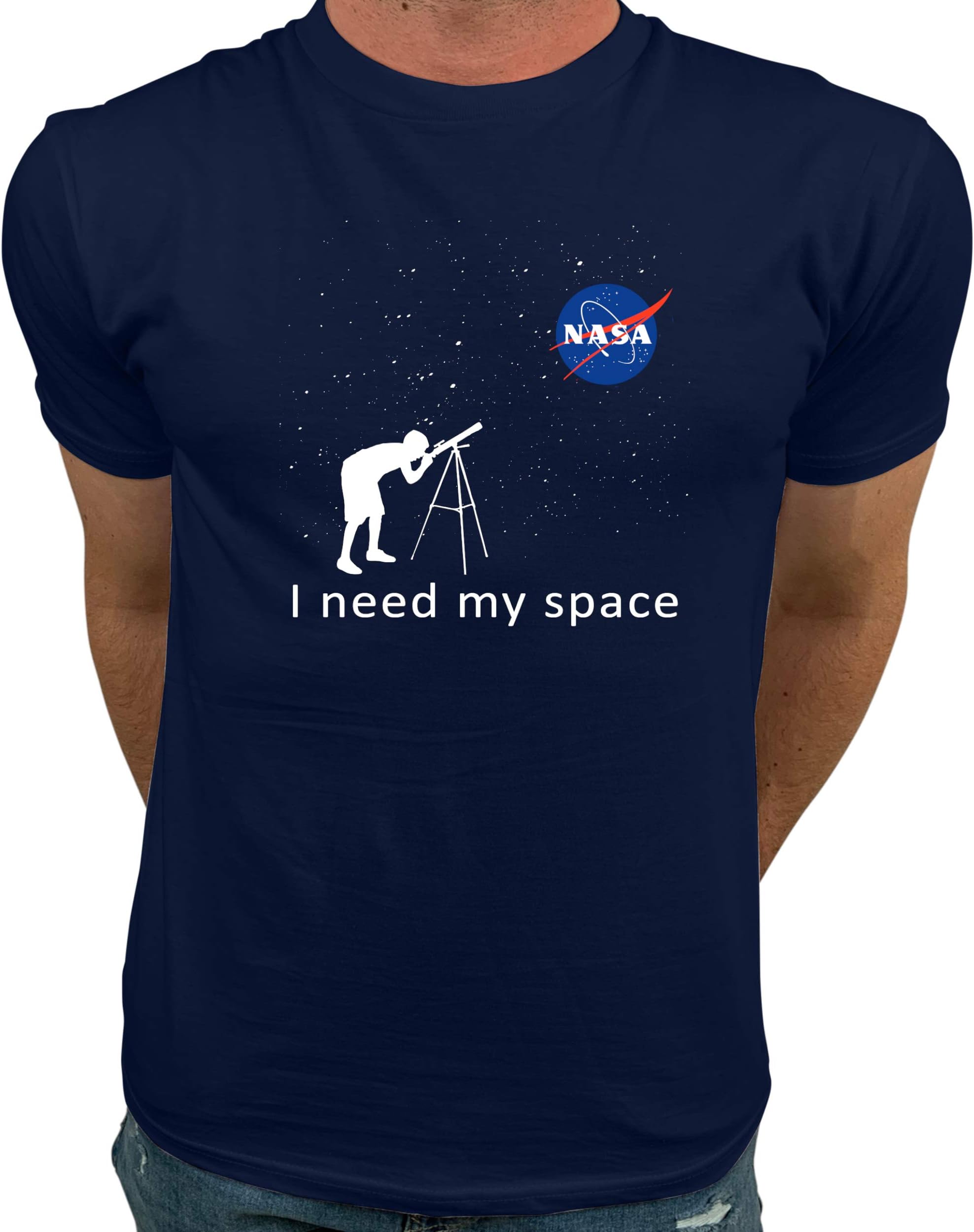 Market TrendzOfficial Logo NASA I Need My Space | NASA T Shirts Kids | NASA Clothing Men