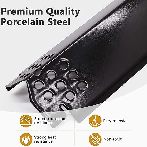 Miniatura 5 de Piezas de repuesto para parrilla Home Depot Nexgrill 720-0830H 720-0783E 720-0888 720-0888N 720-0864 720-0864M, escudos de placa térmica de acero