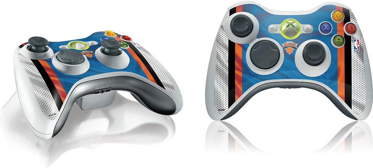 New York Knicks Xbox 360 Wireless Controller Skin - New York Knicks Away Jersey | NBA X Skinit Skin
