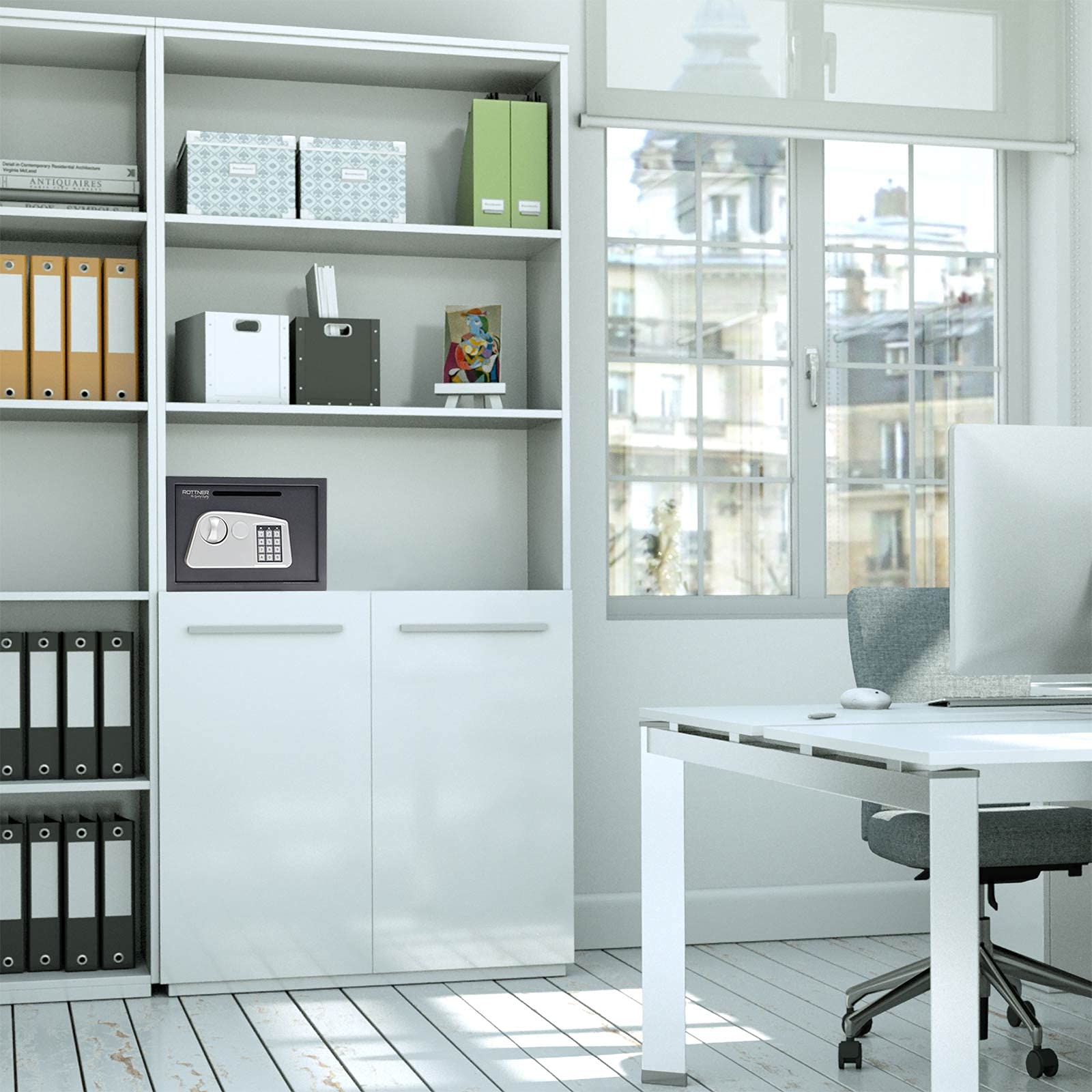 Profirst Kasos 1 cassaforte Blocco elettronico Antracite