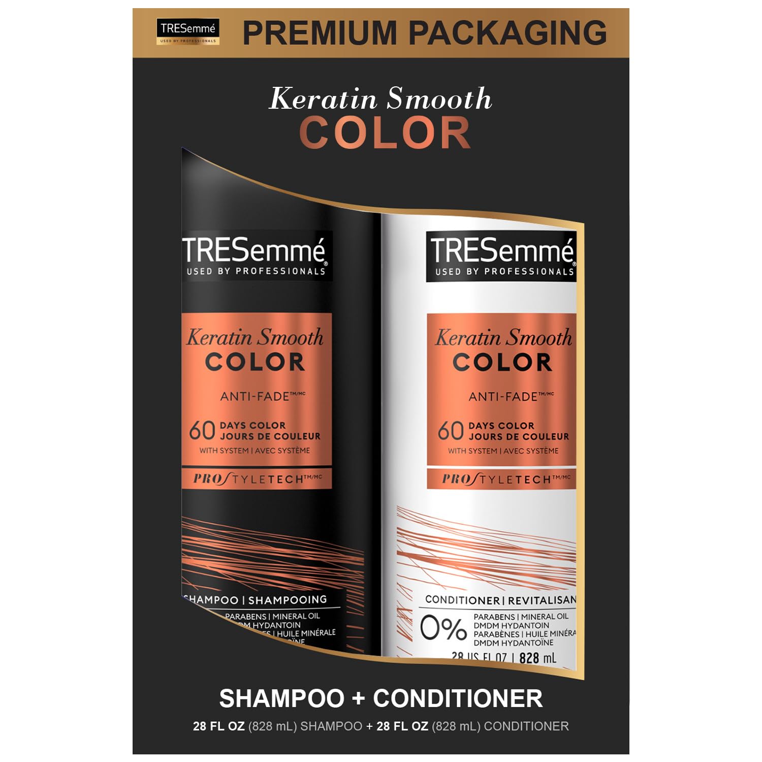TRESemme Shampoo and Conditioner Set Keratin Smooth