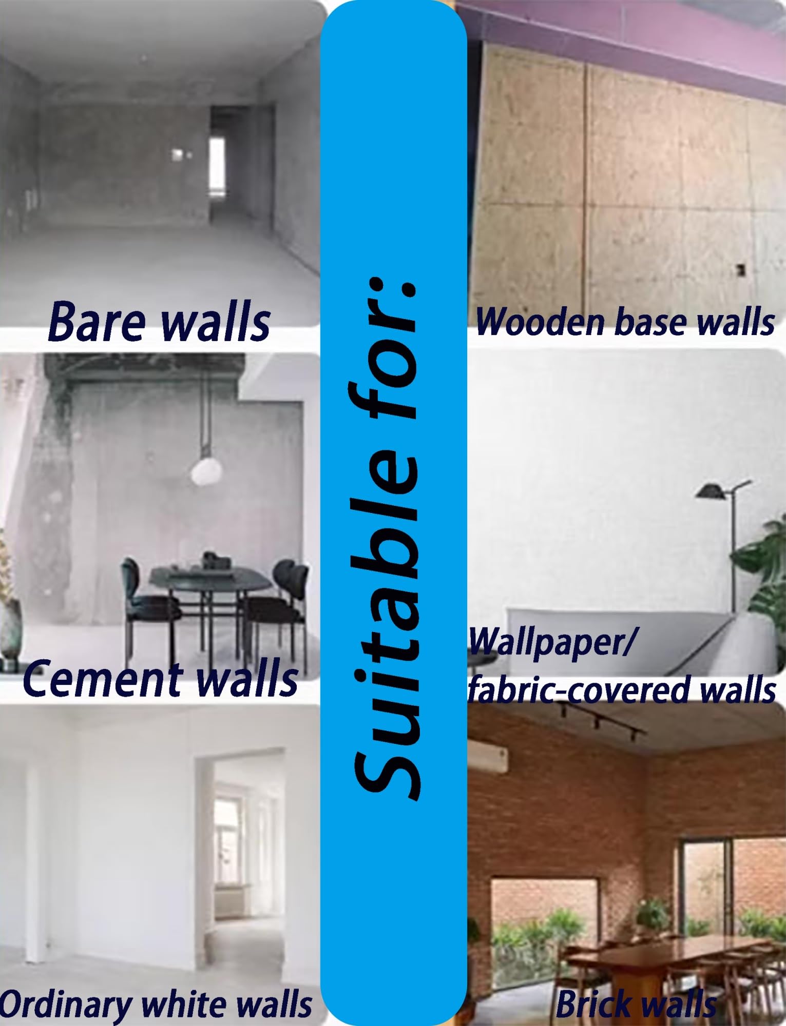 Pannello murale in pietra sintetica, rivestimento decorativo leggero in PU per pareti interne/esterne, design imitazione roccia di fiume