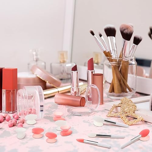 Miniatura 7 de 20 fundas de silicona para pinceles de labios y cepillos de labios para lápices labiales, brillo de labios, bálsamo labial y otros productos de