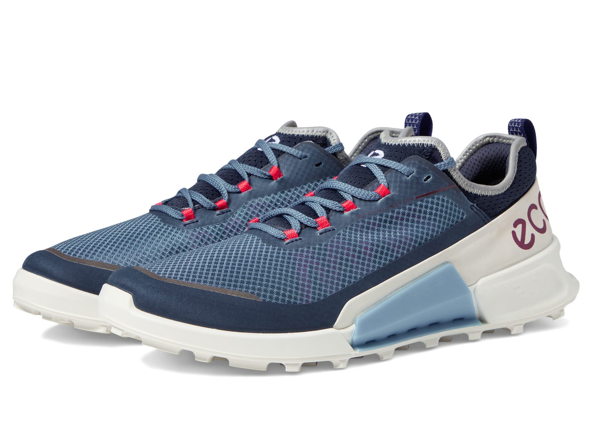 ECCO Men's Biom 2.1 X Country M Low Running Shoe, Marine Retro Blue Shadow White, 11.5 UK