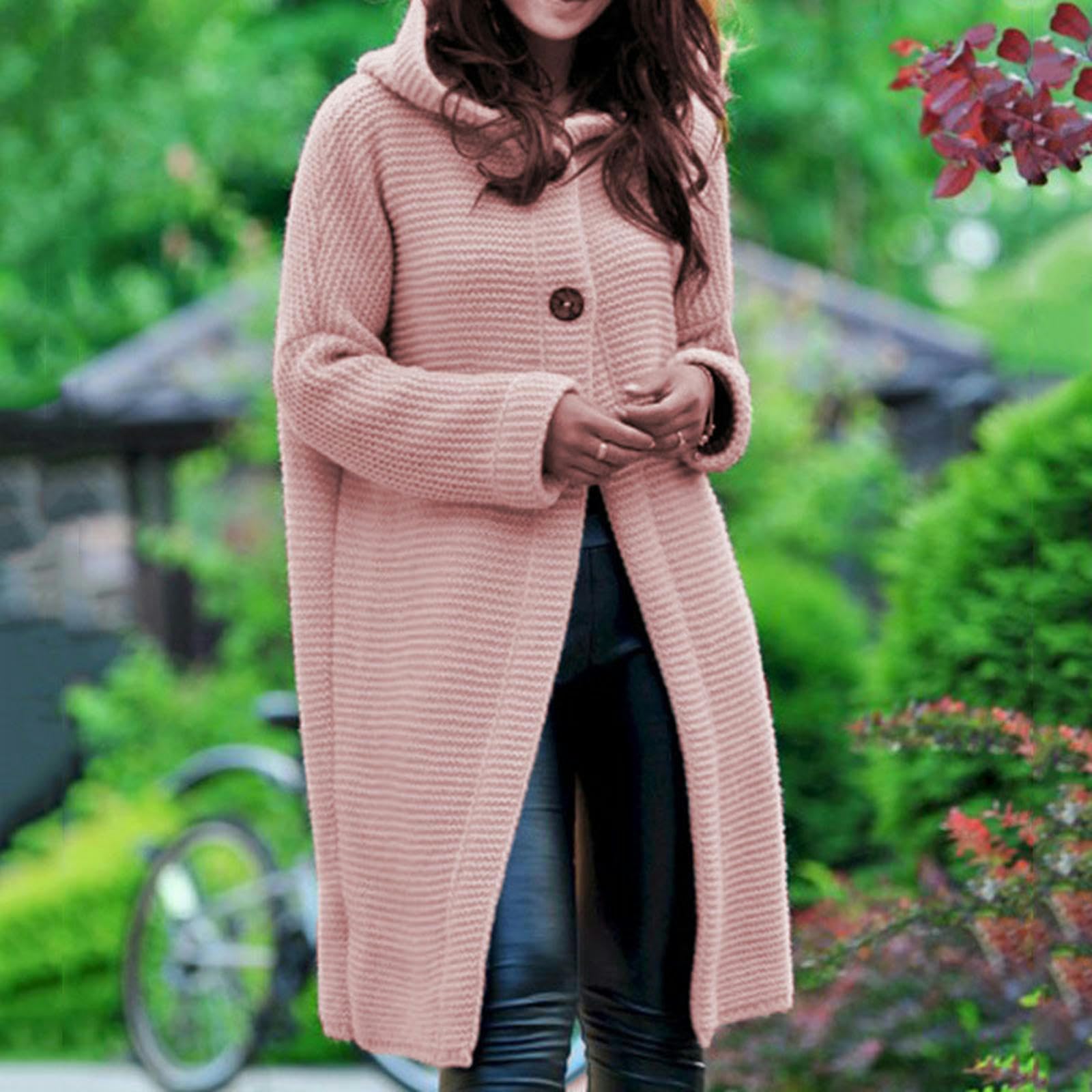 Letni Sweter Kobiety O Luźnym Kroju, Długie Dzianiny Sweter Kobiety Topy Vintage Stałe Eleganckie Luźne Miękkie Sweater Coat