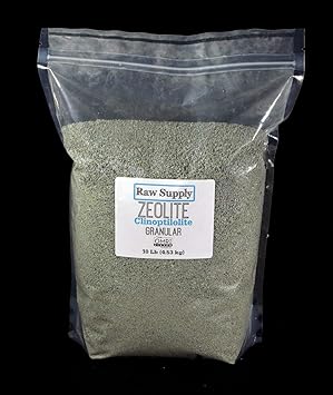 10 Pound Granular Zeolite by The Seed Supply - Natural Fertilizer Compost Agent All Purpose Absorbent