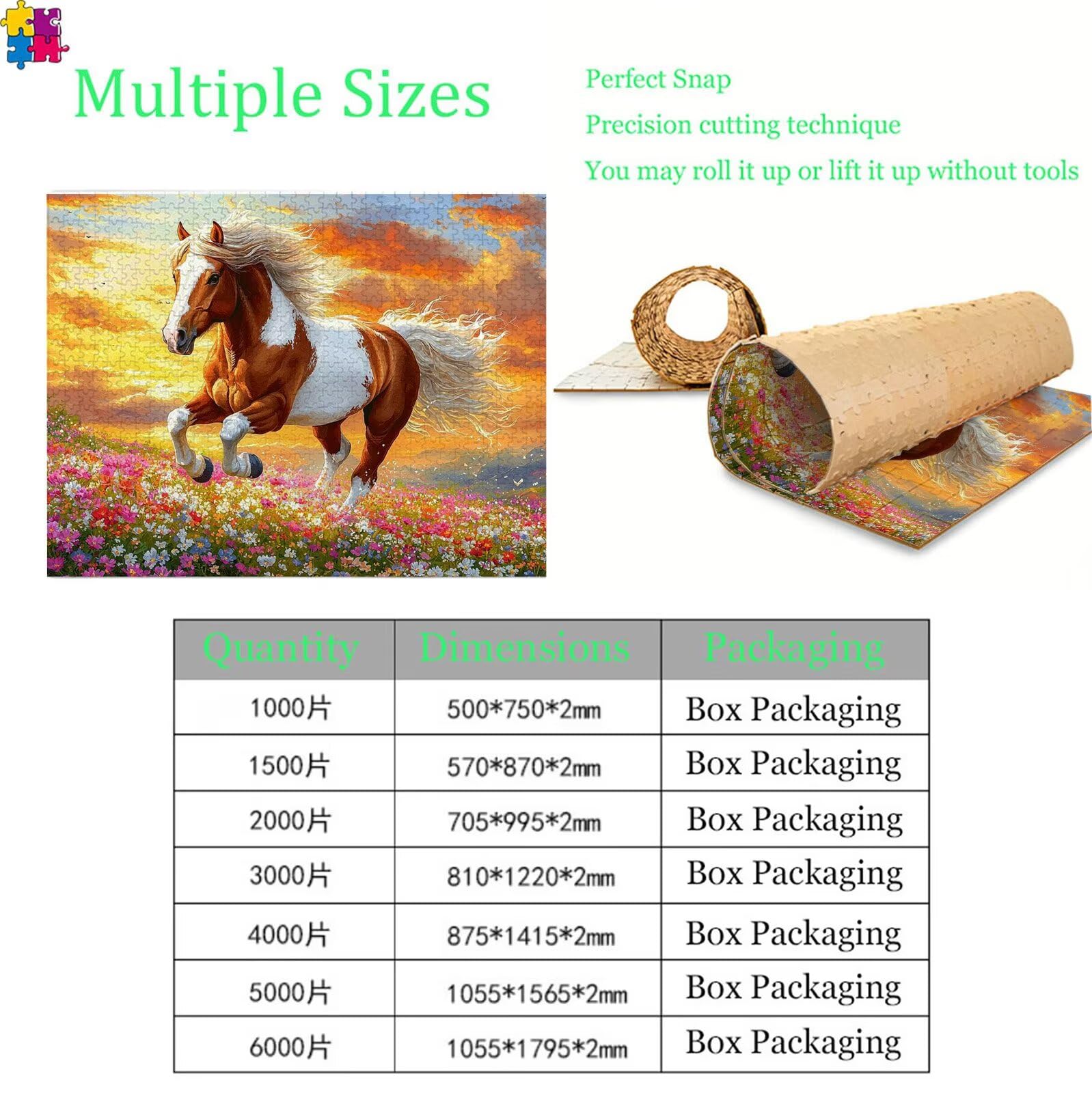 Puzzle 6000 elementów, puzzle z motywem zachodu słońca 6000 elementów dorośli i dzieci, wysokiej jakości artystyczna łamigłówka, 179,5x105,5 cm Klasyczna gra Puzzle dla dorosłych, prezent dla kobiety
