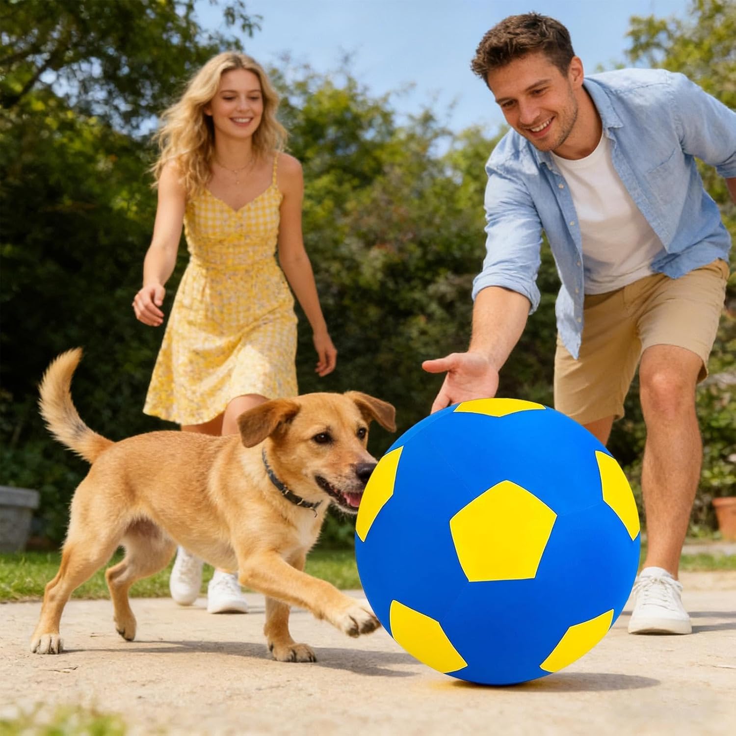 Herding Ball for Dogs and Horses - Inflatable Puppy Playing | Puppy Chew Toys for Backyard Lawn Garden Farm Park Apartment Home Office Living Room Study Pet Parents Animal Lovers Trainerss