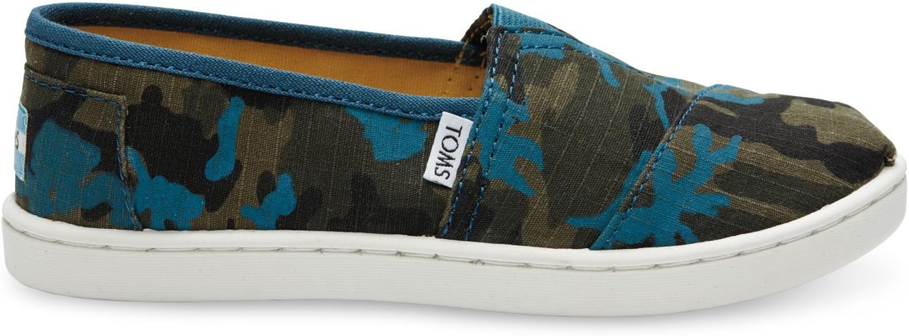 Toms Classics Camo Printed Canvas 10006620 Youth 4.5