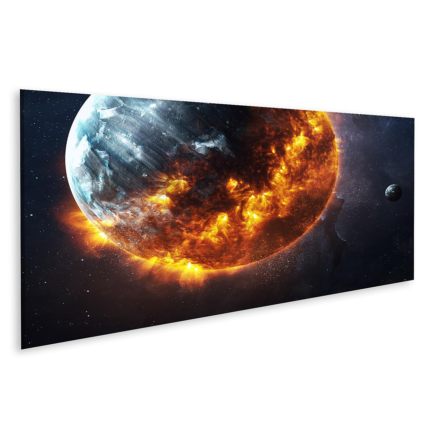 quadro su tela astratto 30x40 con cornice za013