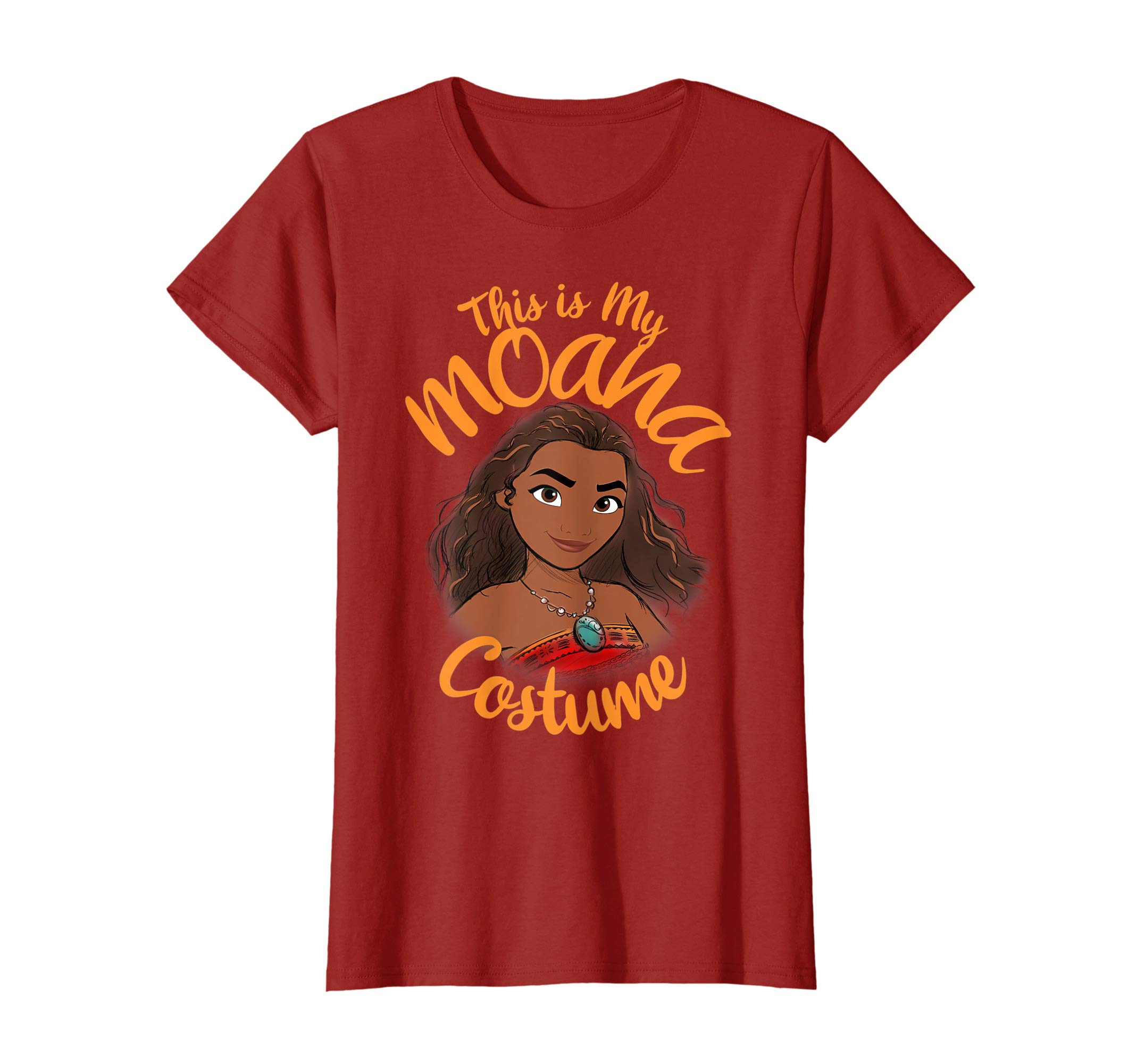 DisneyMoana This Is My Costume Halloween T-ShirtOEKO-TEX STANDARD 100