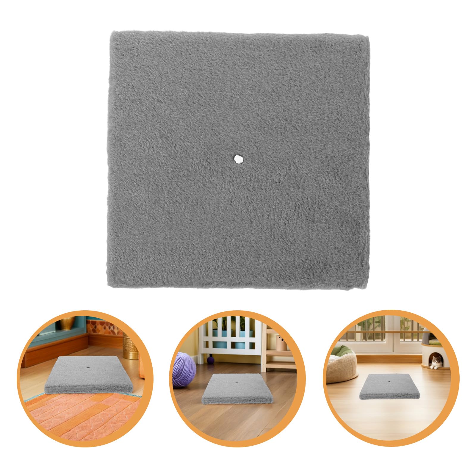Yardwe Base de Poste Rascador para Gatos Diseño Seguro y Estabilidad Mejorada, Plataforma de Felpa y Tablero de Partículas para Uso Interior y Proyectos DIY