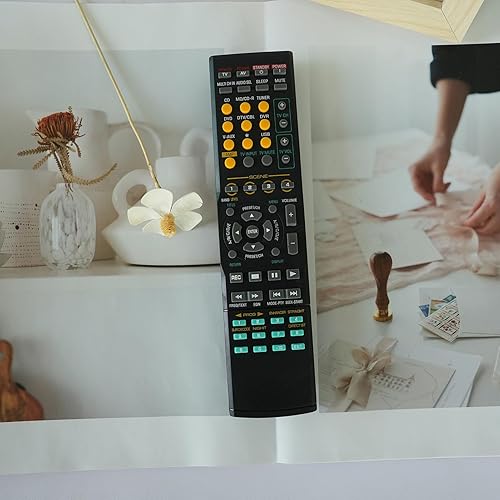 Miniatura 7 de Mando a distancia de repuesto para RAV320 RAV-320 RXV460RDS RX-V460RDS RXV659 RX-V659 RXV659BL RX-V659BL DSP-AX630 DSPAX630 para receptor del