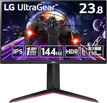 LG UltraGear 23.8 ゲーミングモニター/モニターアーム付き Amazon.co.jp: LG ゲーミングモニター UltraGear 24GS60F-B 23.8