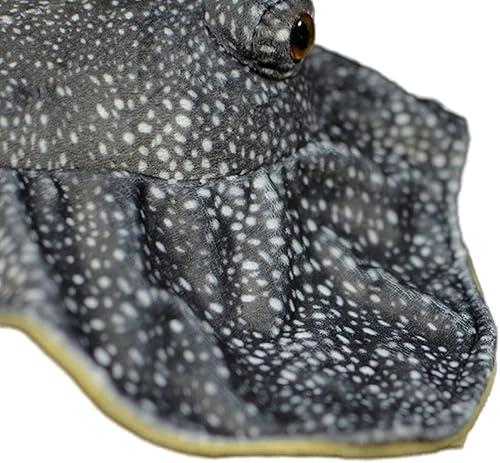 Miniatura 6 de Peluche realista de pez de mantarraya, 19 pulgadas, animal de peluche realista de leopardo, suave juguete de peluche, regalo de mantarraya, regalos