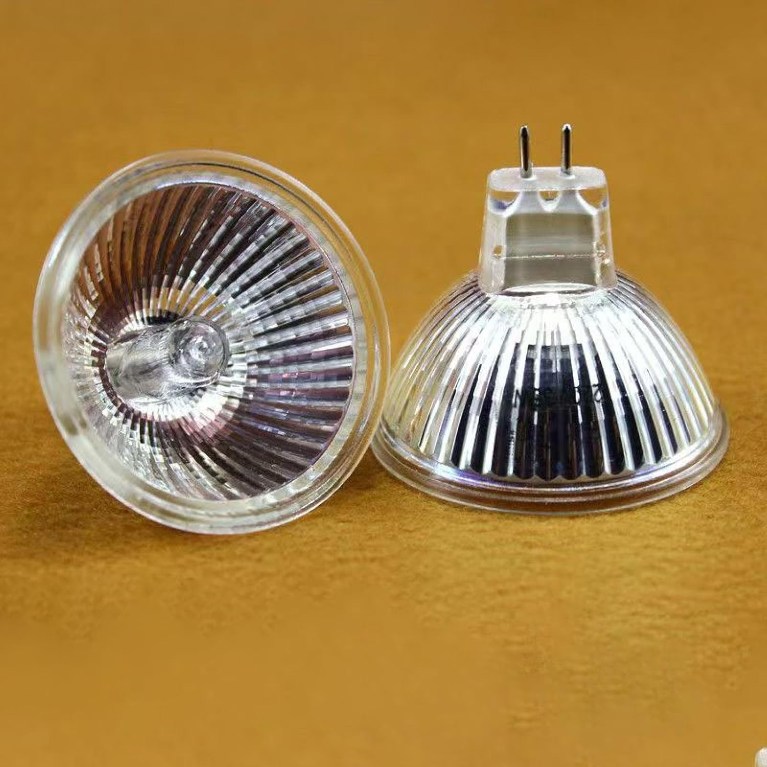 MR11 Halogen Bulbs 6V 5W GU4 Spotlight Bulbs MR11 12V 20W MR11 Flood Light Bulbs GU4 Bi-Pin Base Dimmable Warm White 4Pc 6V-35W