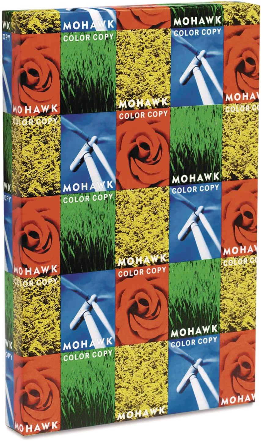 Mohawk Copier 98 Cover, 17" x 11", 250 Pack, Bright White (MOW12215)