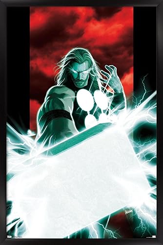Miniatura 25 de Trends International Marvel Comics - Thor - Mjolnir Wall Poster, 14.725" x 22.375", Premium Unframed Version