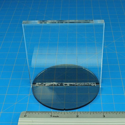 Miniatura 3 de LITKO Soporte de figura de papel  Soporte para tarjetas de juego  Bases de papel en miniatura para mostrador (base circular, ranura de 3 x 3