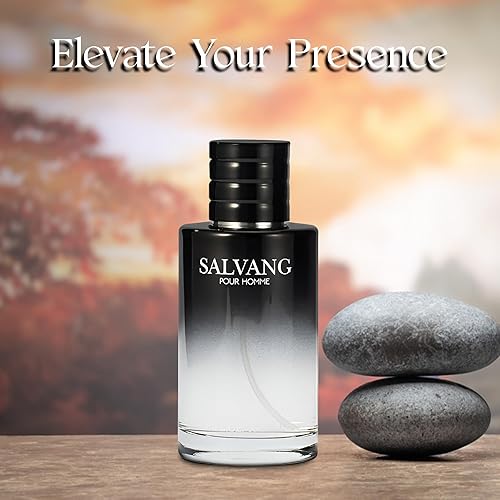 Miniatura 2 de Colonia para hombres Salvang Original Natural Spray Eau De Toilette, Perfume de aroma duradero para hombres Botella elegante - Gran regalo de
