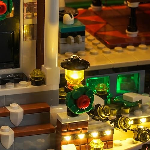 Vista 16 de VONADO Kit de luces LED compatible con el juego de Lego solo en casa, iluminación de bricolaje (sin modelo Lego, solo luces)