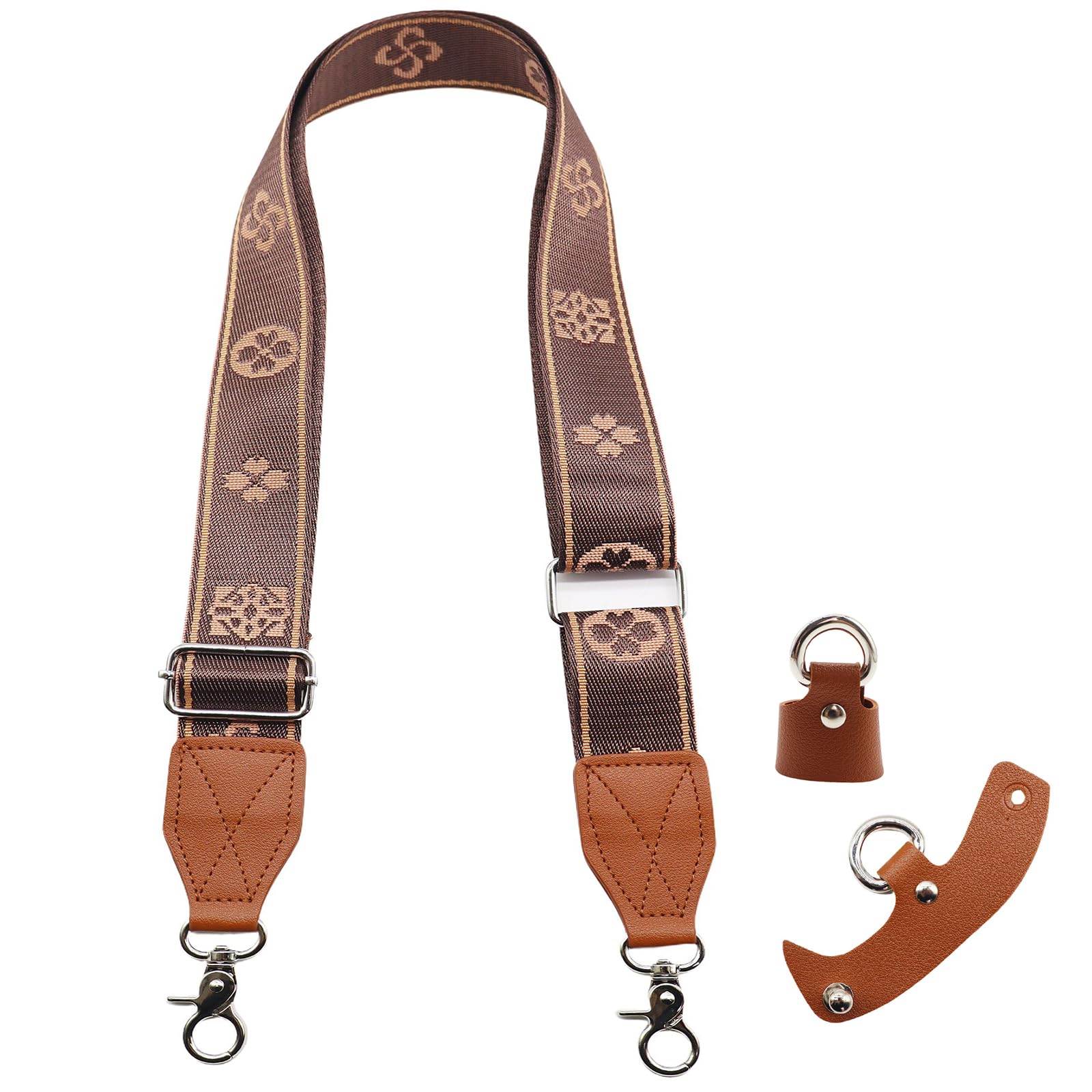 LEMEDE Purse Strap Replacement Crossbody 1.5" Wide Shoulder Strap Adjustable Straps Handbag Strap Replacement Belts