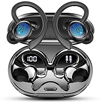 2026 Cuffie Bluetooth 5.4 Sport, Auricolari Bluetooth con 6D Bass Stereo