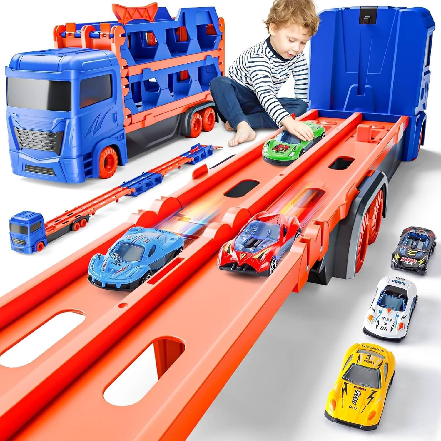 Race Track Truck Toys for 2-4 Year Old Boys Birthday Jamaica Ubuy