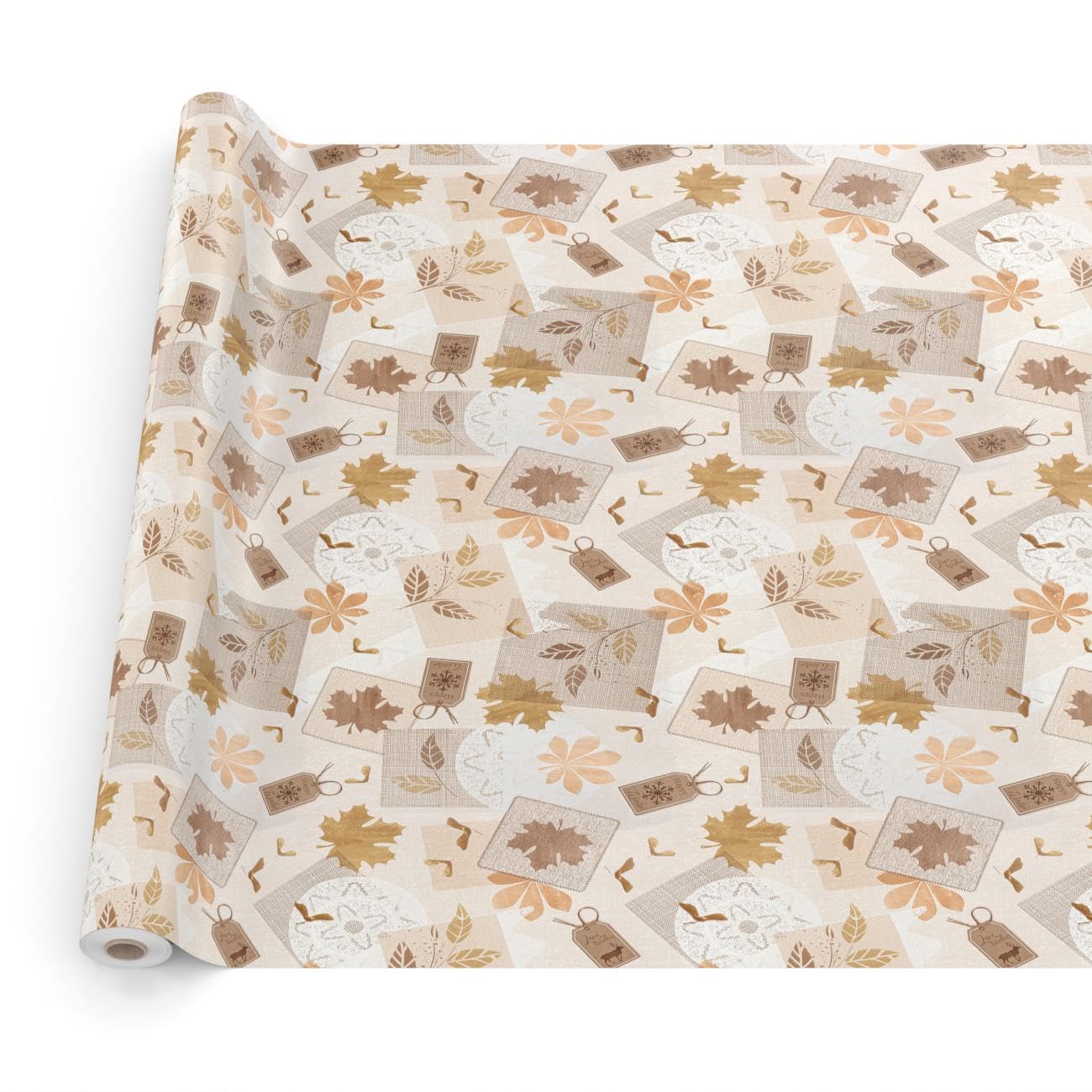 Mantel de hule lavable, fácil de limpiar, efecto loto, exterior, jardín, roble brillante, 320 x 140 cm (ovalado)