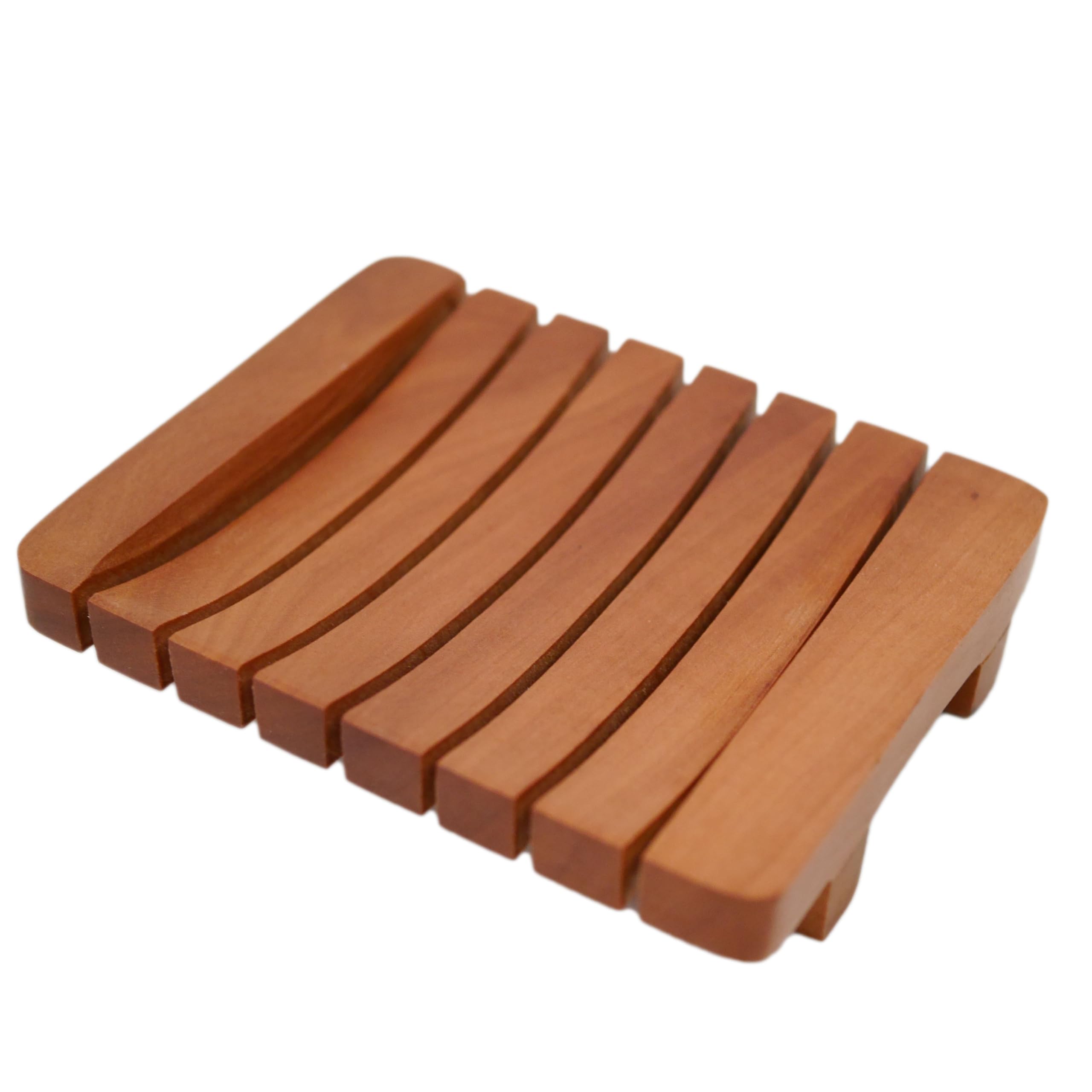 Tokoindah Handgefertigte Seifenschale aus Holz - Natürliche 