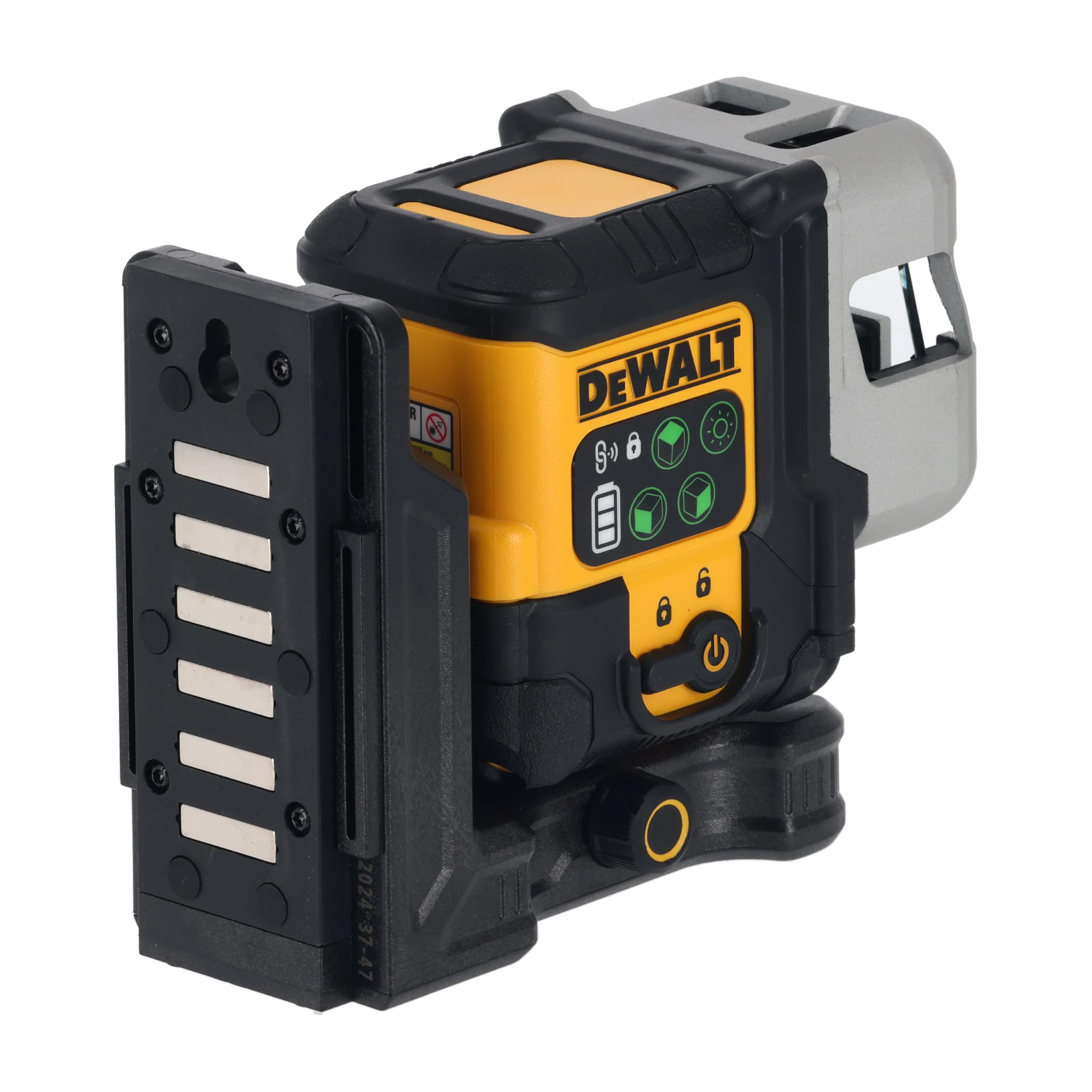 DEWALT Nivel Láser autonivelante de 3 líneas 180° Verde USB (Sin Cargador), DCLE14301GB-XJ