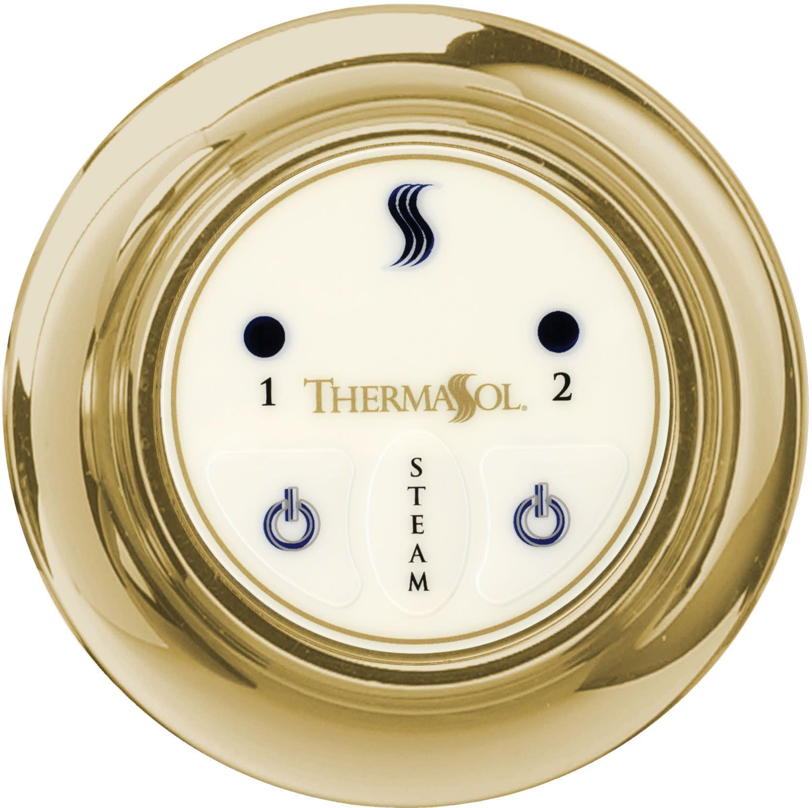 THERMASOL EST-PB Traditional Style Polished Brass Easy Start Control