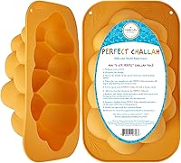Vista 8 de The Dreidel Company Molde de silicona para hornear trenzado de jalá para pan, molde para hornear trenzado kosher perfecto para hornear, no requiere