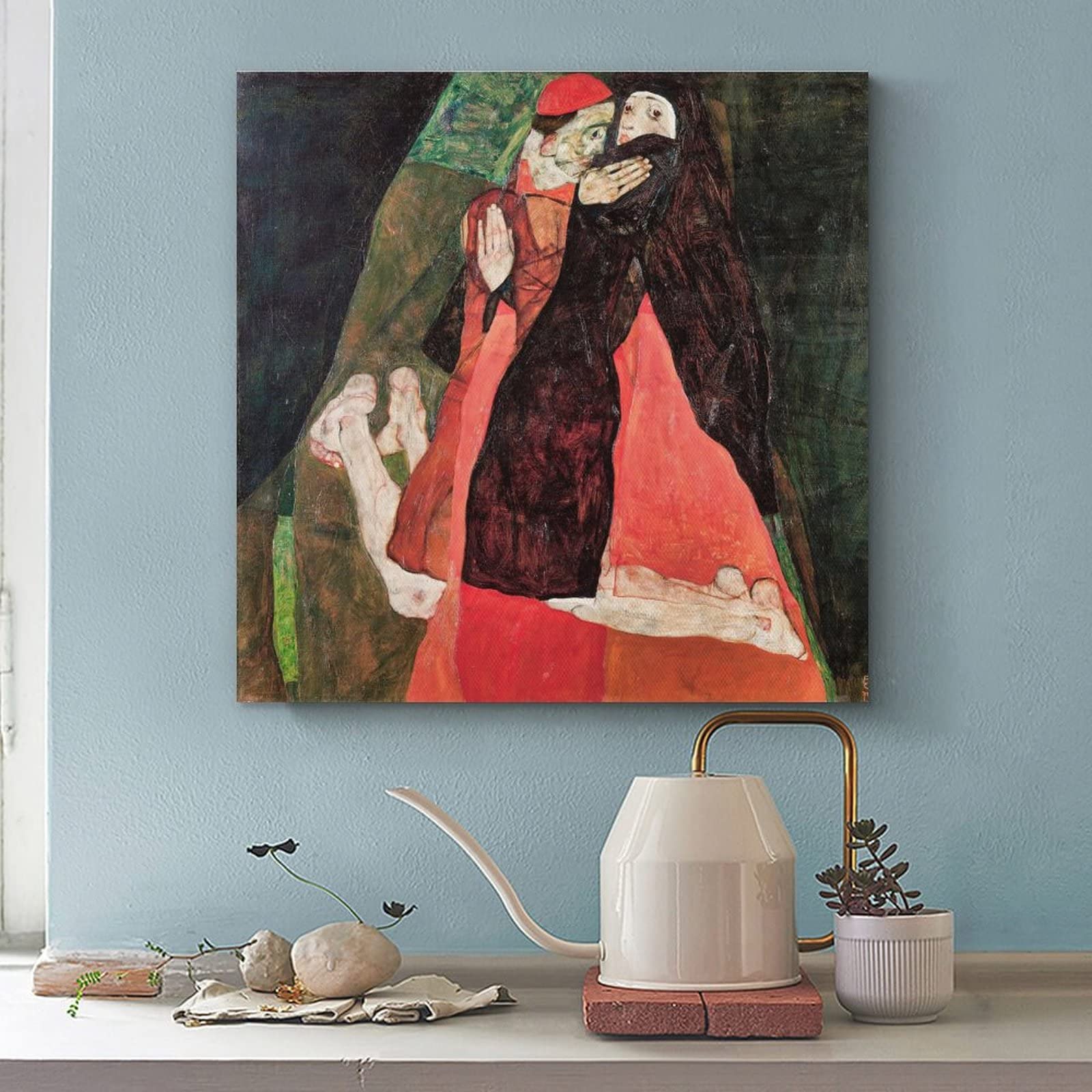 Amazon｜Egon Schieleエゴン・シーレ(Cardinal And Nun (Caress)枢機卿 